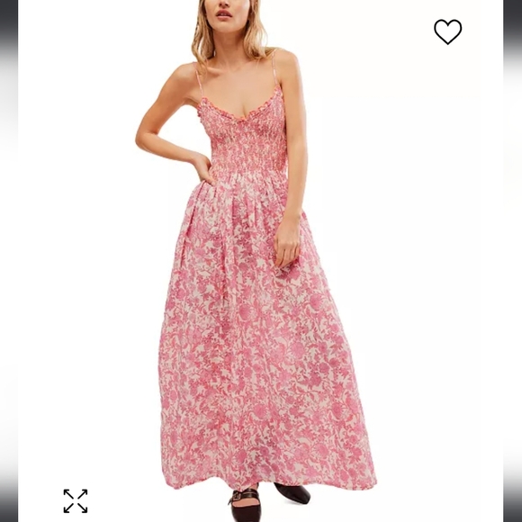 Free People Dresses & Skirts - Free people smocked sweet nothing's maxi
